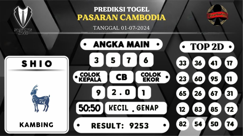 https://prediksibosstoto.com/prediksi-boss-togel-cambodia-senin-01-juli-2024/