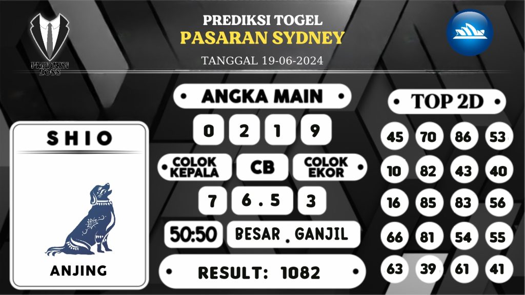 https://prediksibosstoto.com/prediksi-boss-togel-sidney-rabu-19-juni-2024/