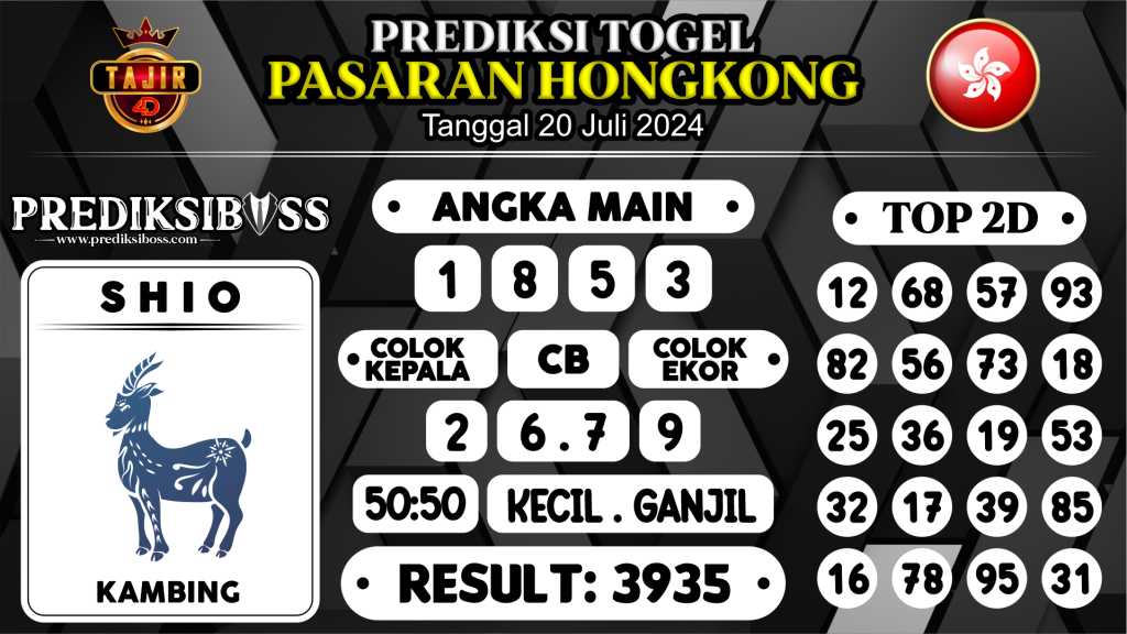 https://prediksibosstoto.com/prediksi-boss-togel-hongkong-sabtu-20-juli-2024/