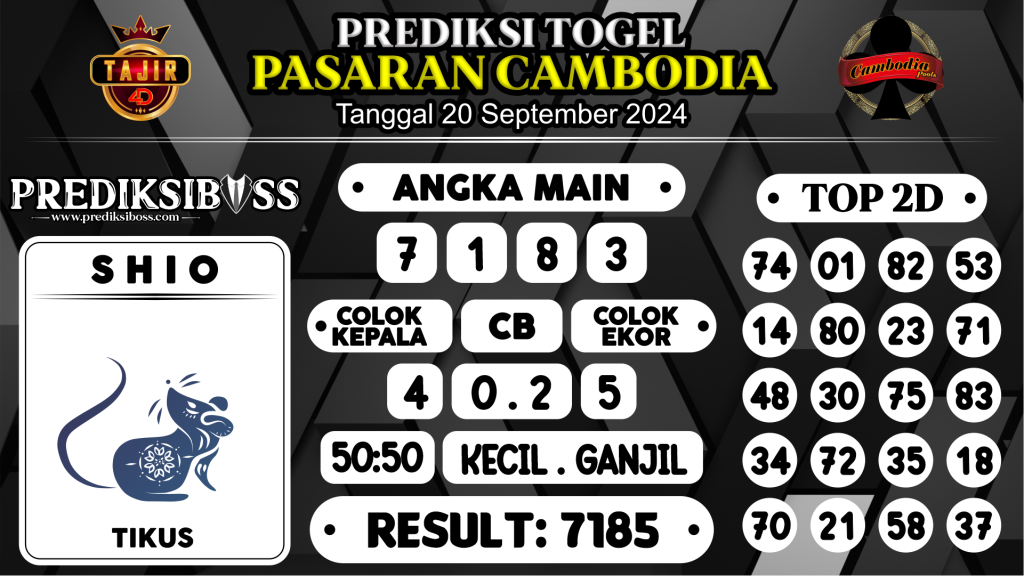 https://prediksibosstoto.com/prediksi-boss-togel-cambodia-jumat-20-september-2024/