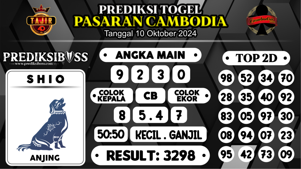 https://prediksibosstoto.com/prediksi-boss-togel-cambodia-kamis-10-oktober-2024/