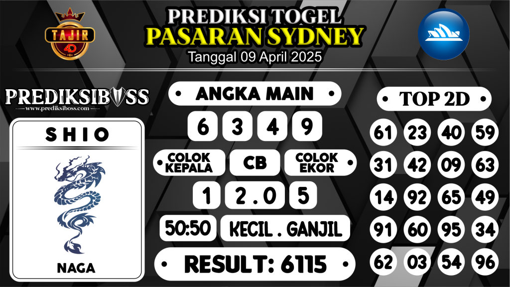 https://prediksibosstoto.com/prediksi-boss-togel-sidney-rabu-09-april-2025/