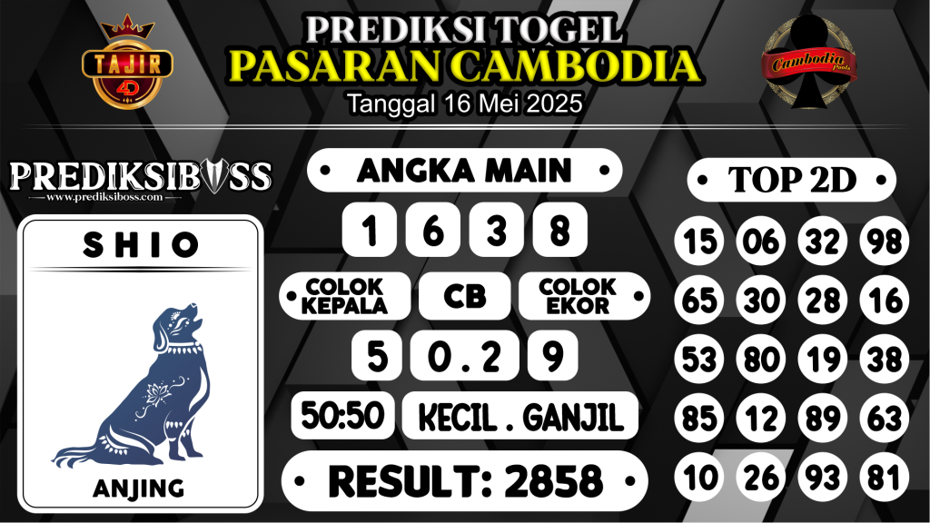 https://prediksibosstoto.com/prediksi-boss-togel-cambodia-jumat-16-mei-2025/