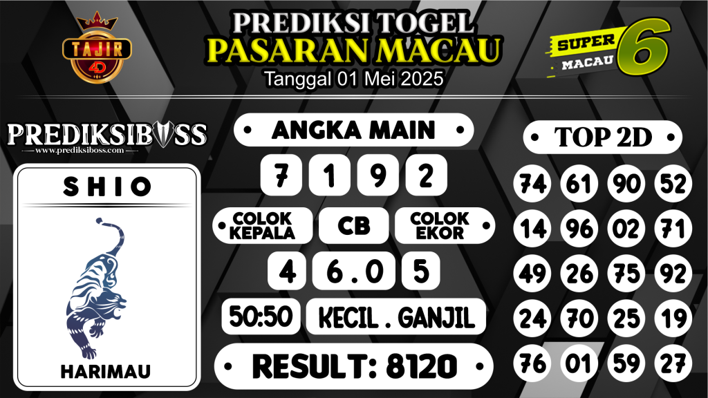 https://prediksibosstoto.com/prediksi-boss-togel-macau-kamis-01-mei-2025/