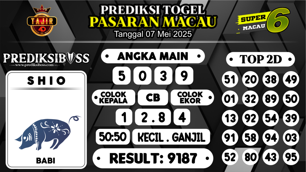https://prediksibosstoto.com/prediksi-boss-togel-macau-rabu-07-mei-2025/